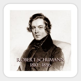 Great Composers: Robert Schumann Sticker